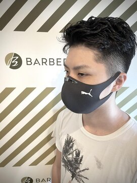 バーバーバー ナカノ(BARBER BAR NAKANO) ビジネスパーマスタイル
