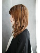 シュシュット(chouchoute)&nbsp;吉祥寺3分/くすみブルーテラコッタデジタルパーマミニウルフ/070