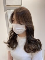 ジーナ セントラル銀座(Zina)&nbsp;カーテンバング＊大人かわいいコテ巻き＊韓国風【Zina CENTRAL】