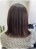 40代美髪肩ラインボブ【髪質改善トリートメントで美髪に】