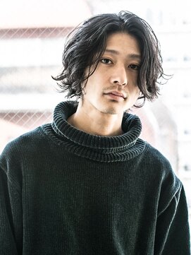 ソーコ 渋谷(SOCO) イメチェングランジ☆スマートマッシュ七三オールバック