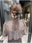 二次会ヘアセット/林
