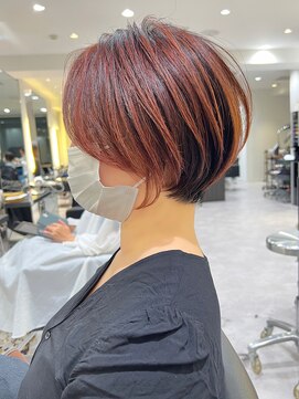 バンプ ギンザ(BUMP GINZA) 30代/40代/50代・絶壁解消・小顔前下がりショートボブ【中村】