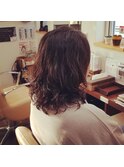 ミディアムパーマ