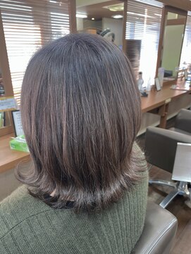 プレッソヘアー Presso hair アッシュグレー