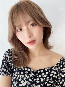 ケーツー心斎橋 クイーンズガーデン バイ ケーツー(K two QUEEN'S GARDEN by K two) 韓国風色気ミディ*くびれヘア*イメチェン*髪質改善1/心斎橋&難波