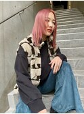 最強！ハイトーンピンクカラー|西葛西ブリーチ|西葛西韓国風