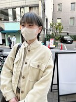 カフ(CAF)&nbsp;CAF FUKO/ハイトーンカラー/マッシュショート/大阪/心斎橋