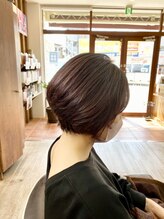 プリズム ヘアーデザイン みずほ台店 前下がりグラデーションボブ