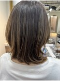 白髪ぼかしハイライトで白髪を目立ちにくく30代/40代/50代