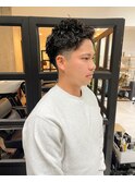 メンズショートパーマ