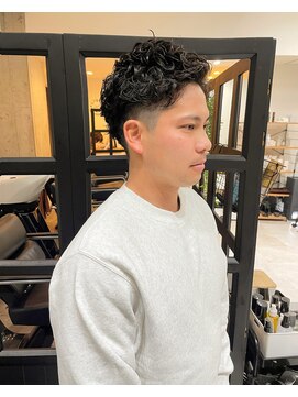 ディーエックス ウエスト(Dxxxx WEST) メンズショートパーマ