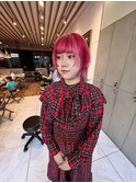 【D'na×古屋】デザインカラービビットピンク