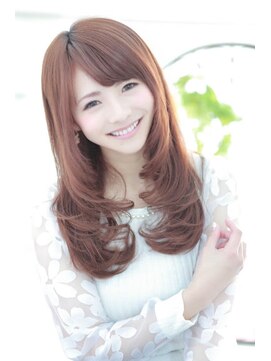 アディクト イースト 東陽町東口(addict EAST) 艶髪レイヤー＿ショコラブラウン＿ロング＿［東陽町]