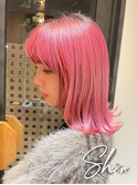 【SHIN★】アクセントハイライトミルキーピンク（サイド）