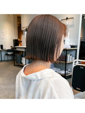 ヘアーエスクールシーユー 枚方T-SITE店(hair S.COEUR×Cu) ヘイリーボブ/梅田行くより可愛くなるボブ/大阪枚方