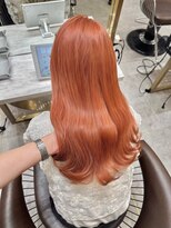 ロンド レア 天神大名店(Lond Le’a)&nbsp;デザインカラー/レイヤーカット/ウェットヘア/オリーブベージュ