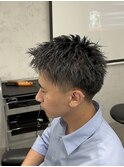 アップバングショート