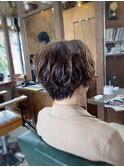 【山本智文】ショートパーマ