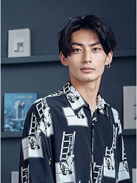 ジューシーヘアー 八尾店(Juicy Hair) 無造作センターパート/ナチュラルツーブロック