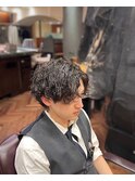 上げも下ろしも!波巻きパーマ