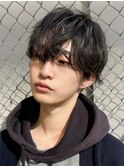 ニュアンスパーマ/波巻きパーマ/カルマパーマ/センターパート