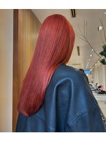 ブクレット(Bouclettes)&nbsp;心斎橋　ハイトーンカラー　テラコッタカラー　10代20代30代