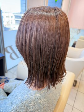 エムタニグチブランシェ(M.TANIGUCHI Branche') イメチェン　美髪ベージュ系レイヤーボブ