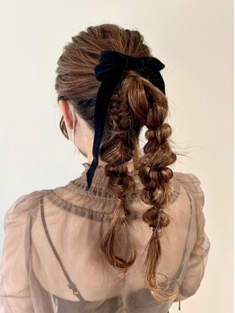ビーティベーシック(B.t.Basic)の写真/結婚式・お呼ばれからイベント、着物ヘアも◎どんなシーンもワンランク上の可愛いに☆