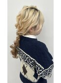 long hair arrange