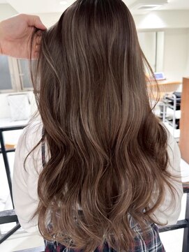 ジルブラン 京都(JIL BLAN) ハイライトバレイヤージュダブルカラーケアブリーチ20代30代