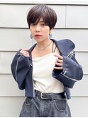 ショート顔周りカット前髪カットミニウルフレイヤー/立川