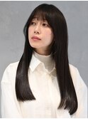 20代30代40代髪質改善トリートメント艶感ストレート透明感ロング