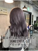 長崎ハイトーン 韓国 ケアブリーチ ラベンダーグレージュ