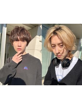 【カット3500円当日予約歓迎】切る人によって違いの出やすいメンズスタイル。当店の半分は男性のお客様！