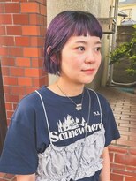 ニイ(nii.)&nbsp;バイオレットカラー×ミニボブ