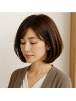 スープレックス ヘアーデザイン(SOUPREX HAIR DESIGN)&nbsp;ミセス内巻き艶ボブ　20代 30代 40代 50代 60代