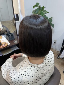 ライフメイクシベル 東林間(Life make siblles) まとまりのいいボブカット