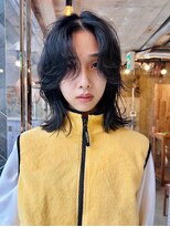 ヒュージ 三軒茶屋(huge)&nbsp;ニュアンスパーマ/レイヤーカット/大人かわいい/レイヤー