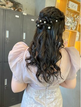 リタ 枚方(Rita) 冬◎美人見せハーフアップ結婚式30代40代