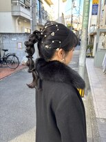 アッシュ 下北沢店(Ash) ポニーテールヘアアレンジ