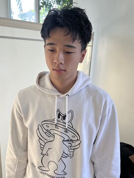 サラ 新宮店(SARA) 【大人カジュアル】アクティブショート×ルーズショートパーマ