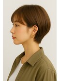 大人カジュアルショート