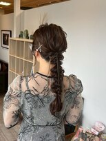 アパートメントヘアー&nbsp;佐賀/ヘアセット/ヘアアレンジ/結婚式/二次会/成人式/リボン