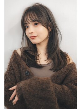 アリー 原宿 表参道(ALLY)の写真/乾かすだけで簡単にキマる似合わせ【￥7900~】！柔らかいこなれ感はカットが全て[ブリーチなし/髪質改善]