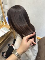 TELA HAIR 石岡店【テーラヘアー】【4月15日NEW OPEN(予定)】 艶出しブラウンカラー