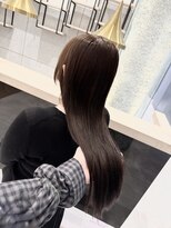 インプルーヴ アートスタイルヘアー(imProve Art style hair)&nbsp;グレージュカラー＆シールエクステスーパーロング＆髪質改善TR