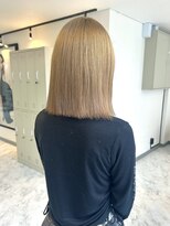 ヴィア 京都烏丸(Via)&nbsp;ミルクティーベージュ/ミルクティーカラー/ボブ/ハイトーン