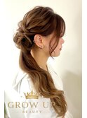 画像持ち込みヘアセット/ヘアセット/サイド