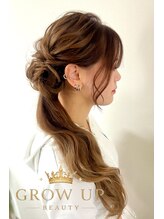 グロウアップビューティー(GLOW UP BEAUTY)&nbsp;画像持ち込みヘアセット/ヘアセット/サイド